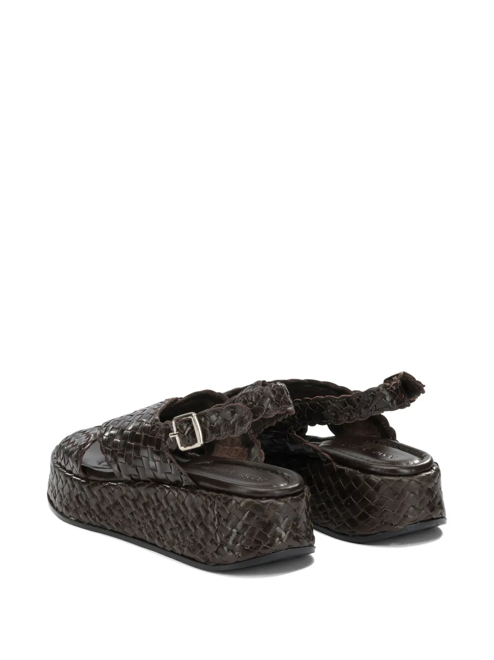 Toni Pons woven crossover-strap sandals Bruin