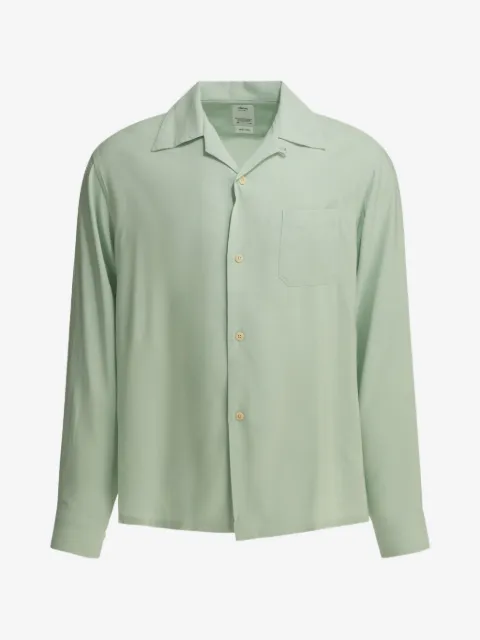 visvim spread-collar chest-pocket shirt