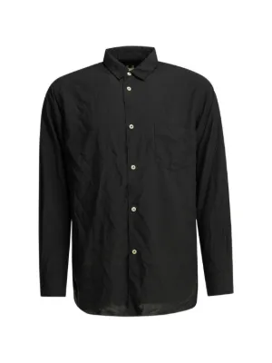 Comme Des Garçons Homme ロングスリーブ シャツ | ブラック | FARFETCH JP