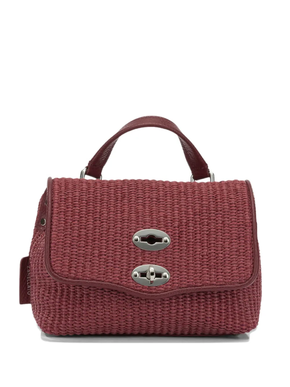 Zanellato Postina woven tote bag - Rosa
