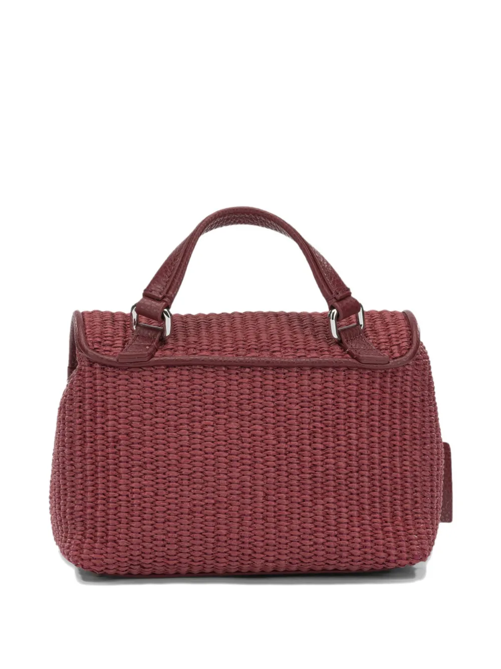 Zanellato Postina geweven shopper Roze