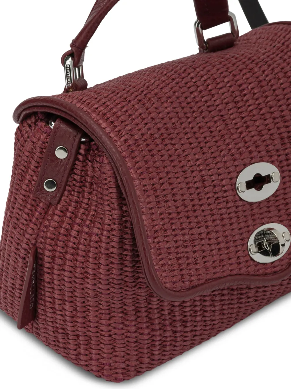 Zanellato Postina geweven shopper Roze