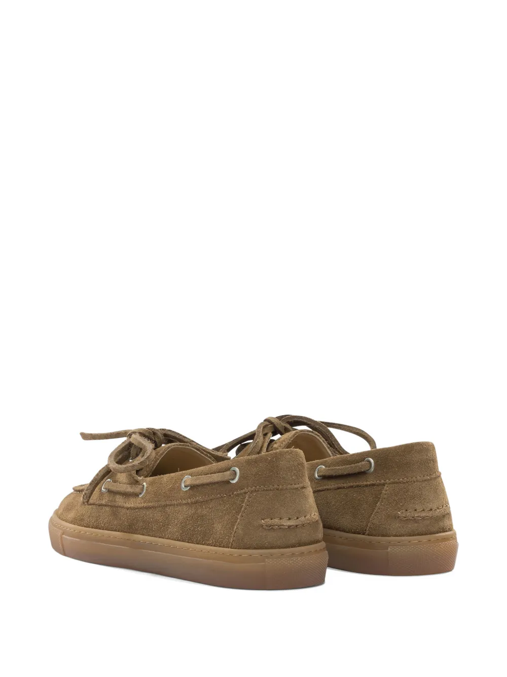 Copenhagen lace-up suede loafers Bruin