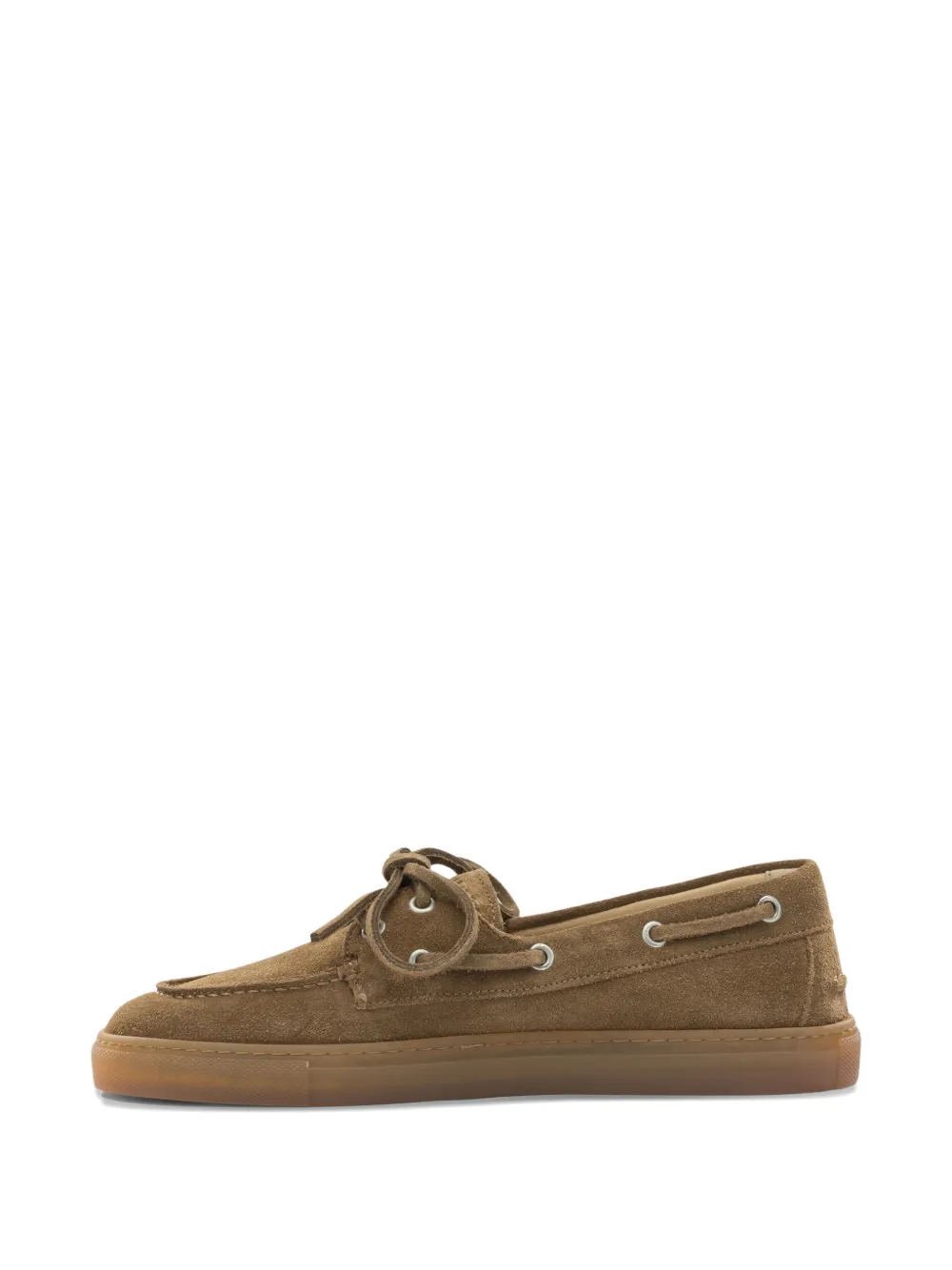 Copenhagen lace-up suede loafers Bruin