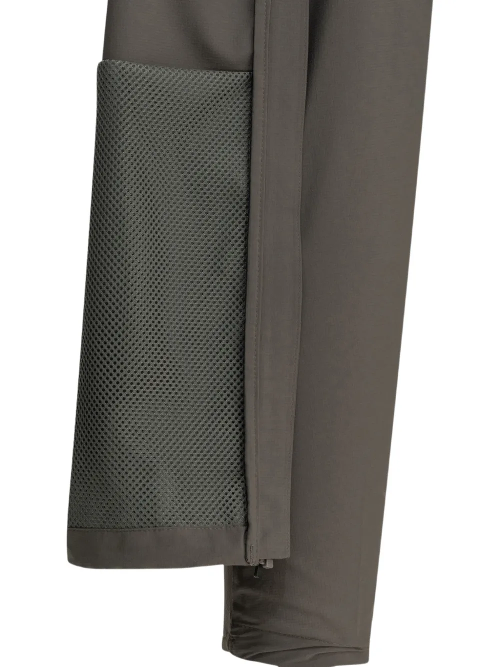 Houdini Sportswear Pace Trail jack met capuchon en rits Grijs