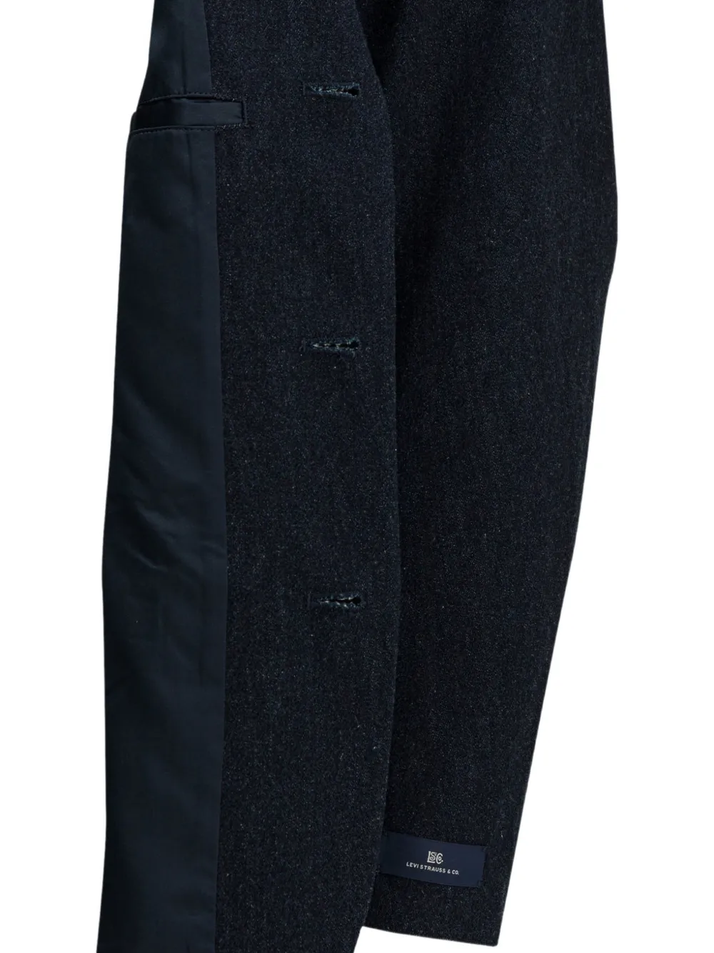 Levi's Unstructured blazer met enkele rij knopen Blauw