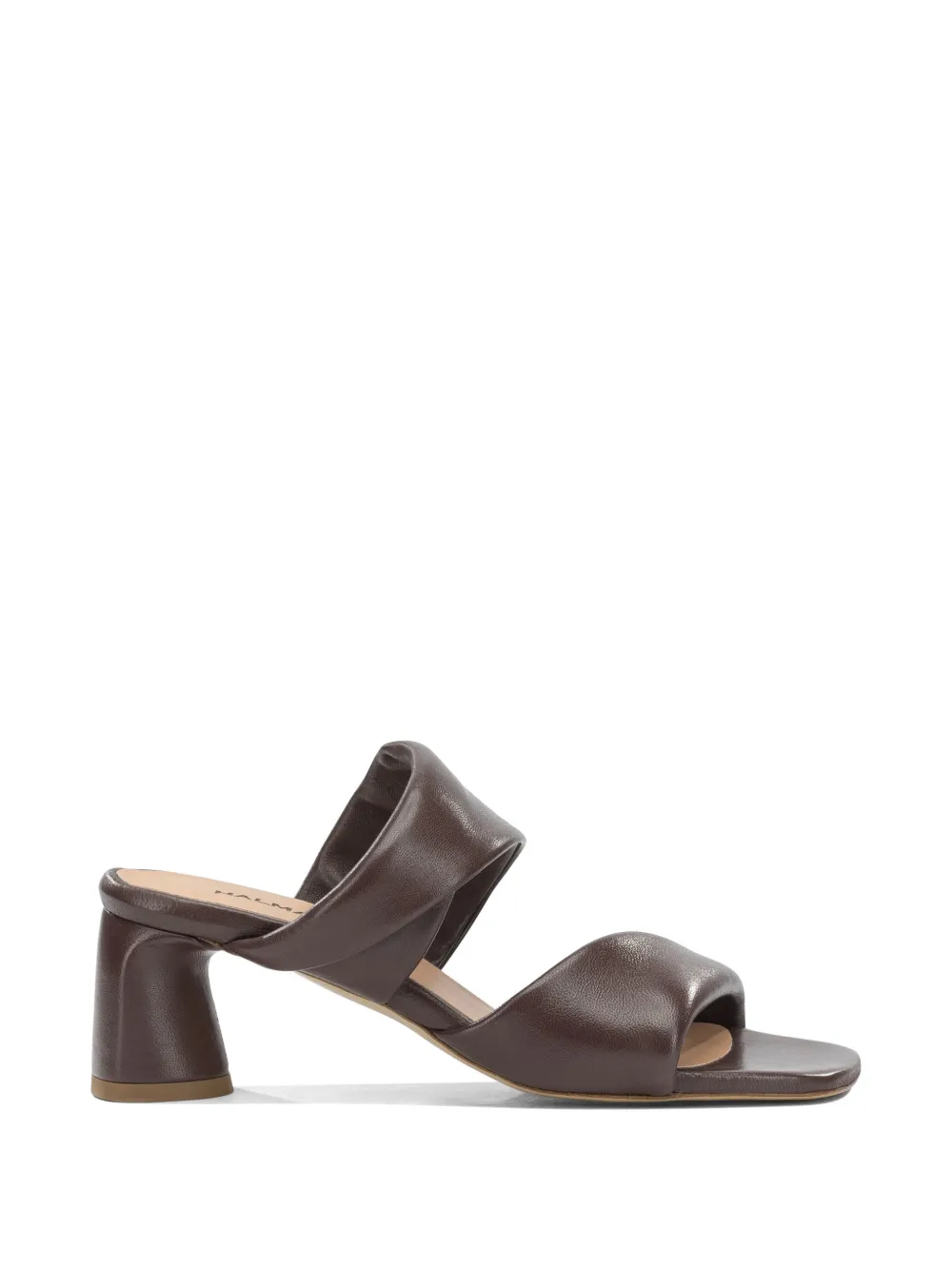 Halmanera Dally padded crossover-strap sandals Bruin