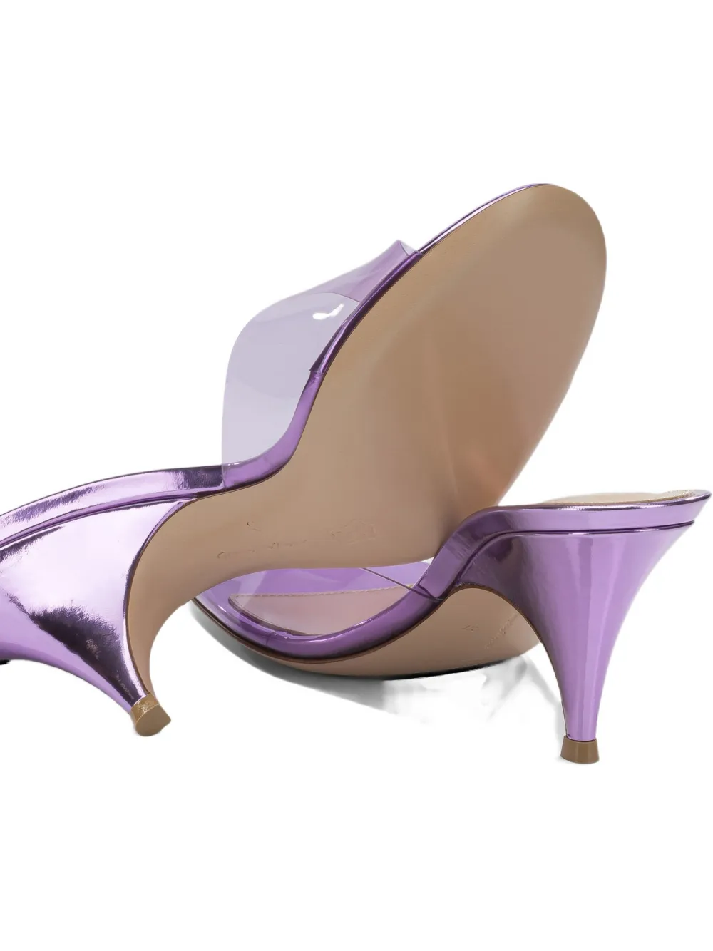 Gianvito Rossi Sofia mules Paars