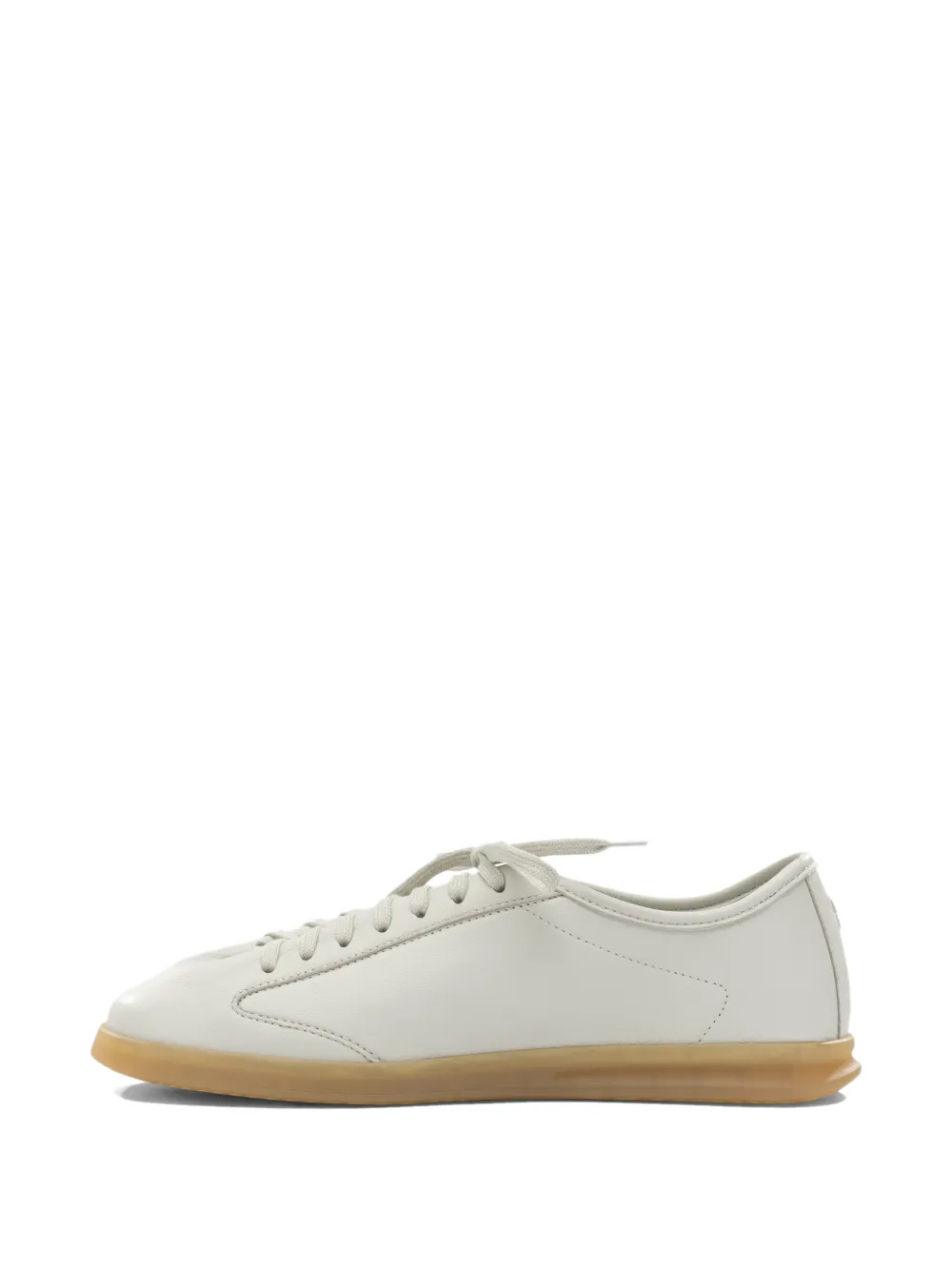 Henderson Baracco Elton leather sneakers Beige