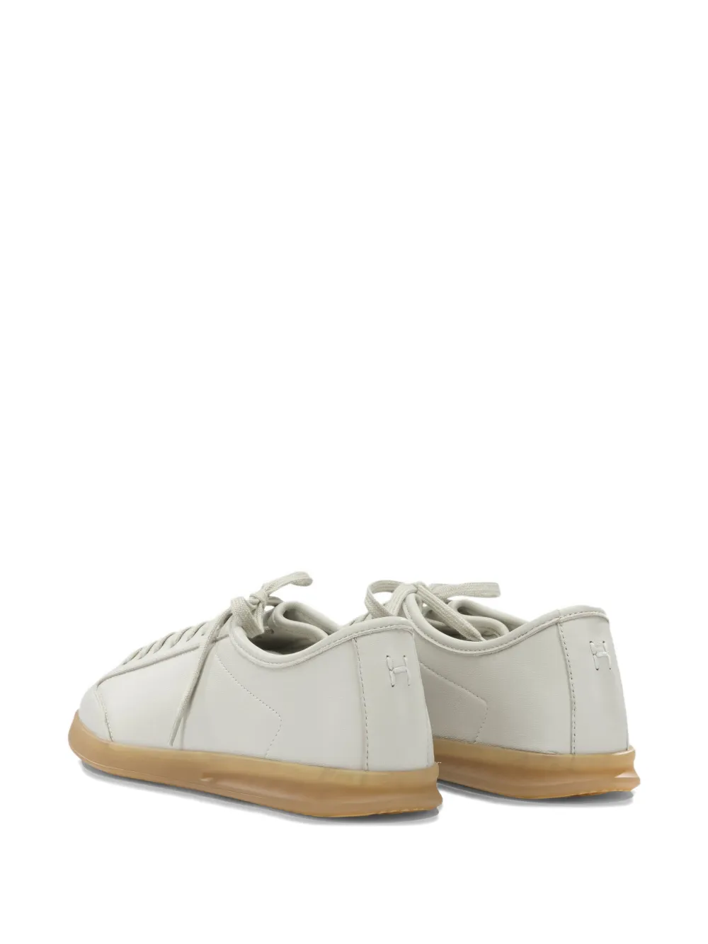 Henderson Baracco Elton leather sneakers Beige