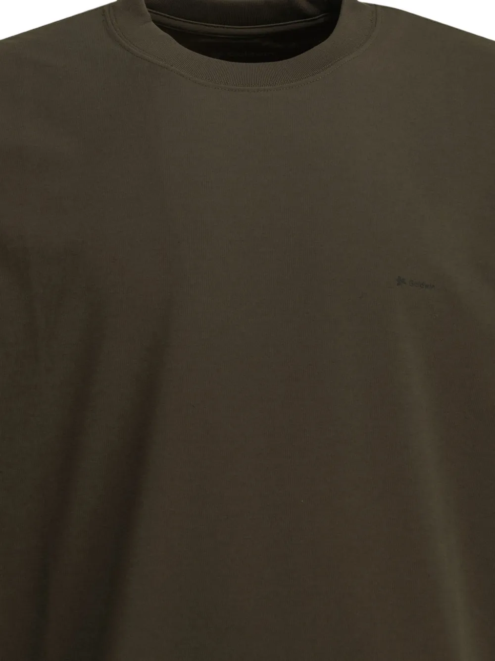 Goldwin T-shirt met logodetail Groen