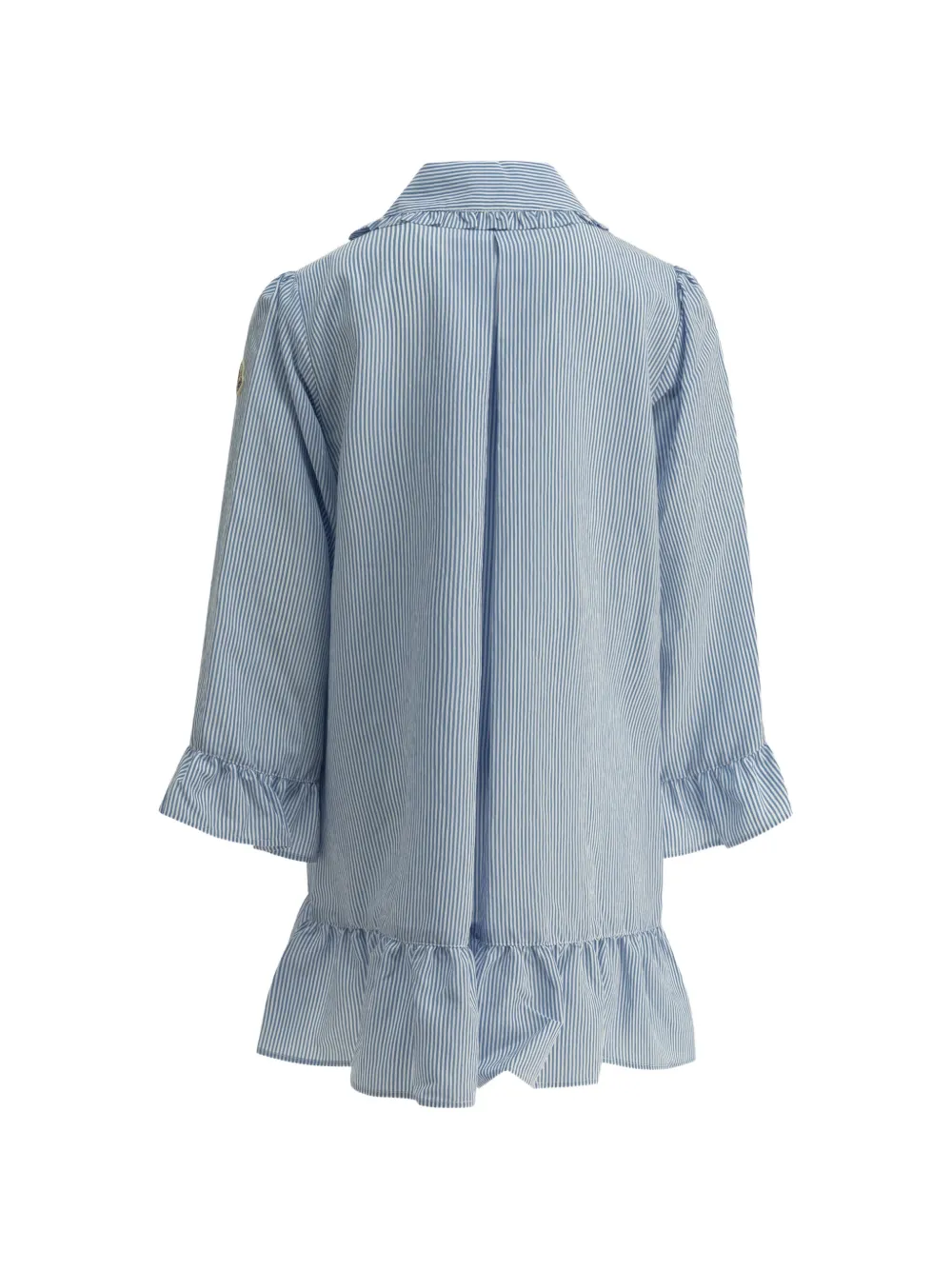 Moncler Enfant Gestreepte jurk Blauw