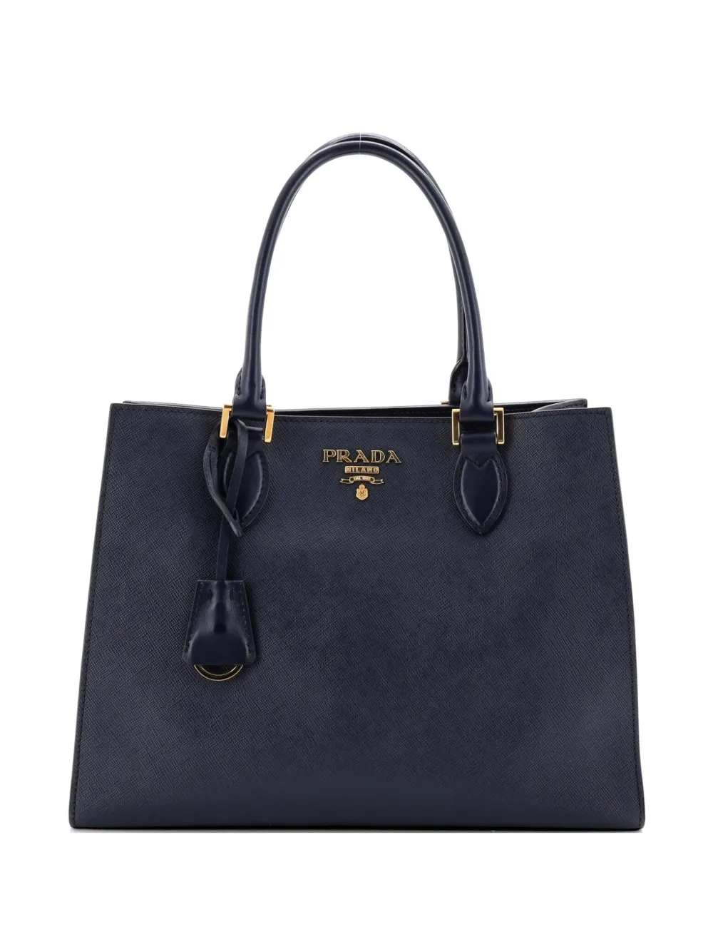 Prada Pre-Owned Convertible Open Saffiano Leather Medium tote bag - Blu
