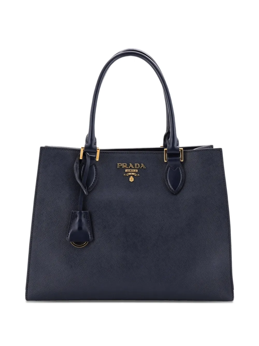 Prada Pre-Owned Convertible Open Saffiano Leather Medium tote bag - Blue
