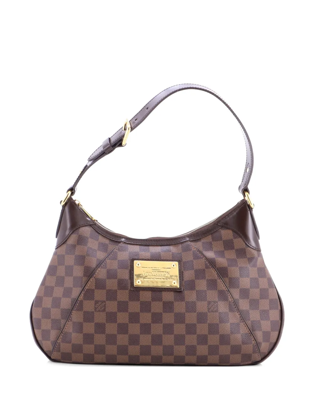 Louis Vuitton Pre-Owned Thames Handbag Damier GM hobo bag - Marrone