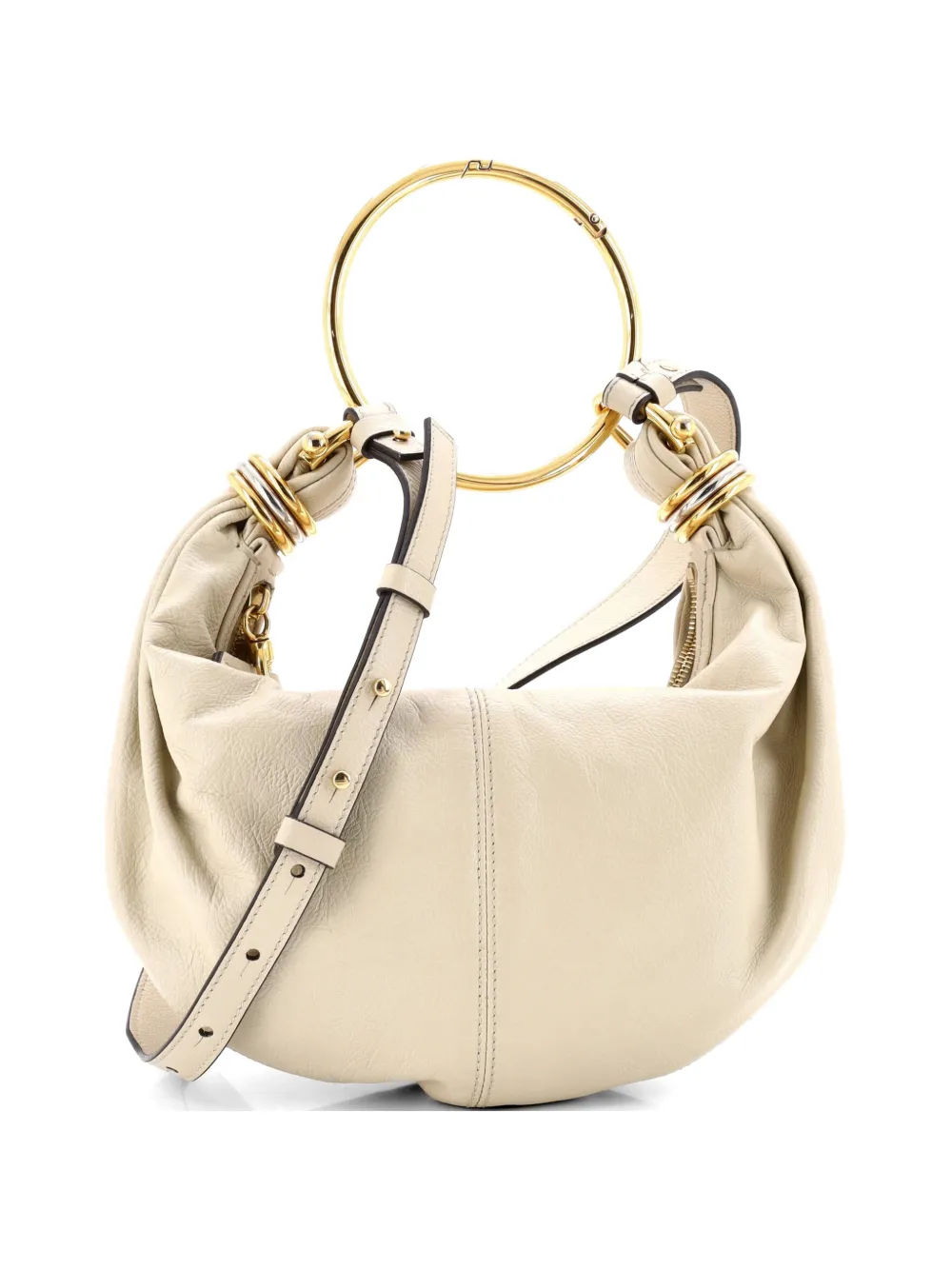 Chloé Pre-Owned Bracelet Leather Small hobo bag - Toni neutri