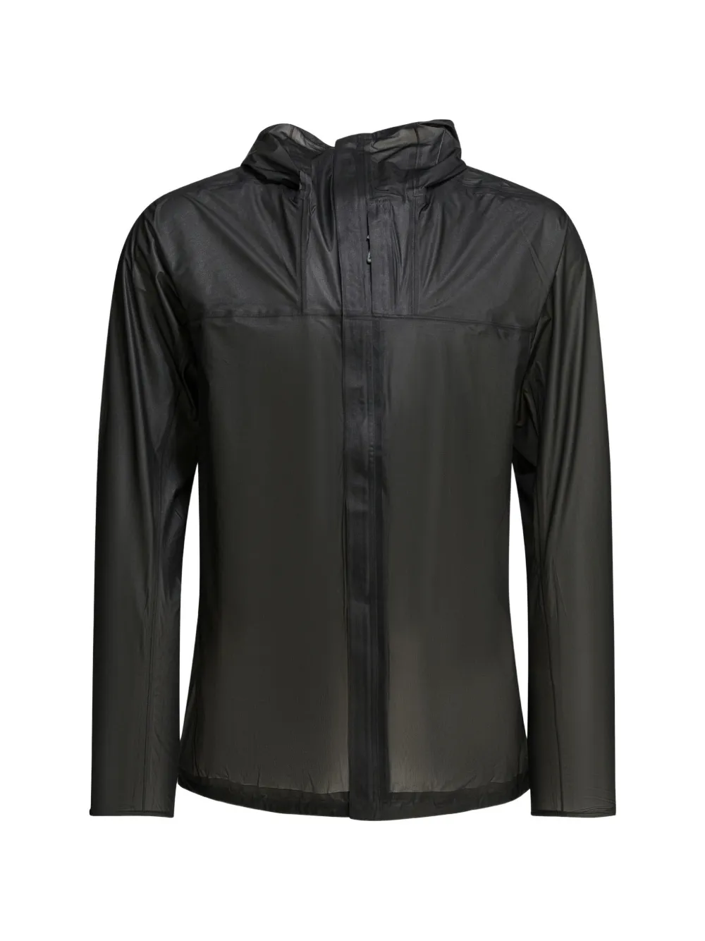 Houdini Sportswear The Orange hooded zip-up jacket