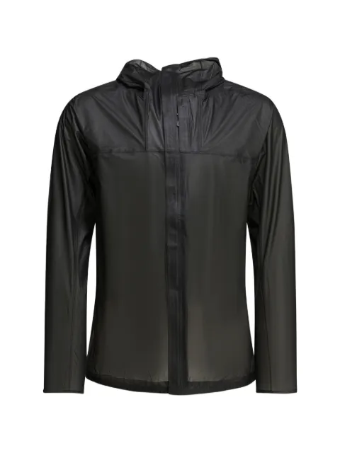 Houdini Sportswear The Orange hooded zip-up jacket