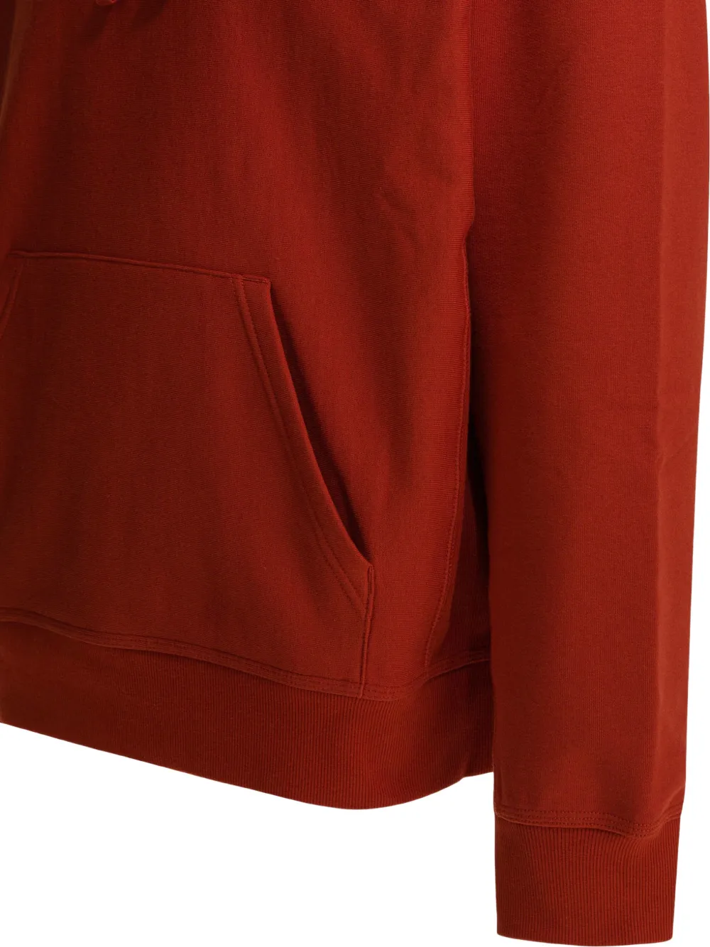 Carhartt WIP American Script hoodie met geborduurd logo en trekkoord Rood