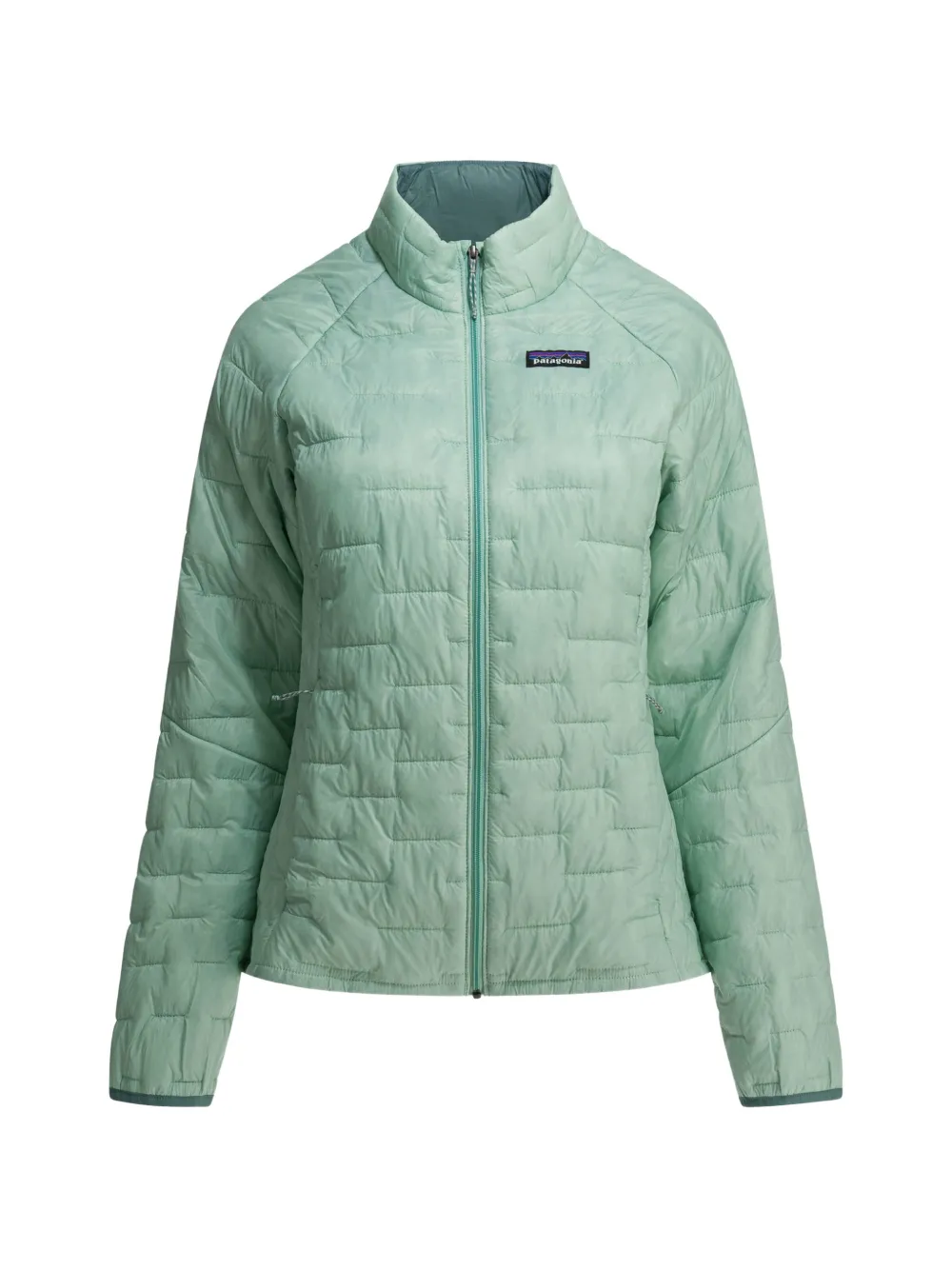 Patagonia Micro Puff® quilted high-neck jacket - Verde