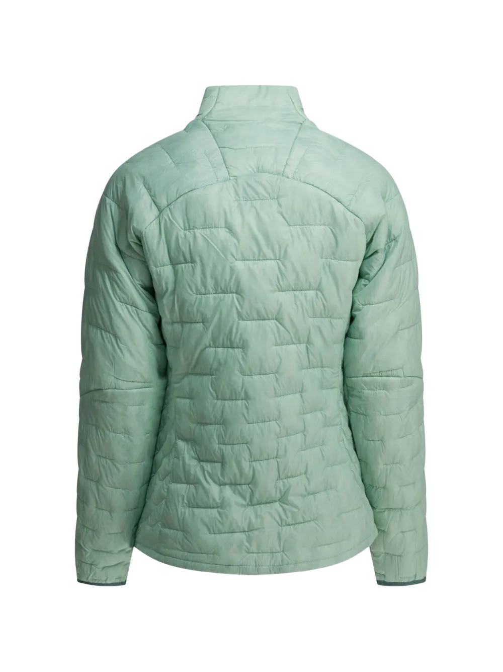 Patagonia Micro Puff gewatteerd jack met hoge hals Groen
