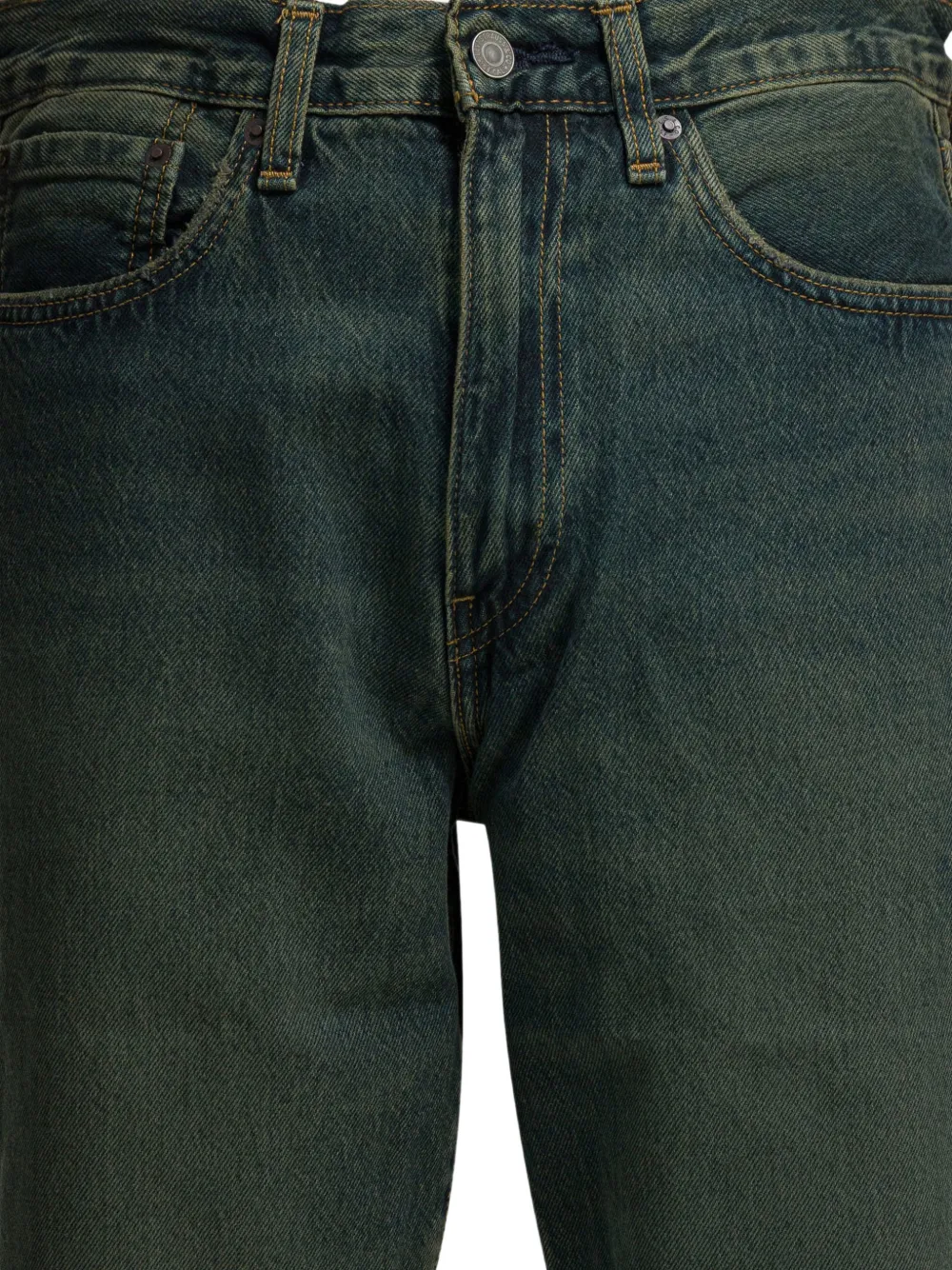 Levi's 568 Loose straight jeans Groen