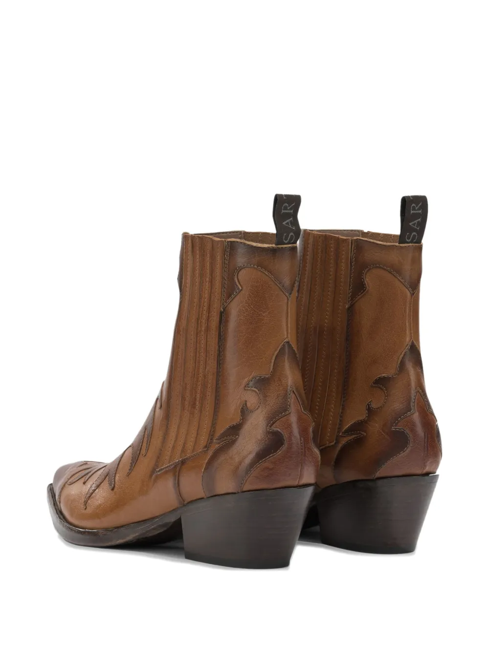 Sartore leather cowboy boots Bruin