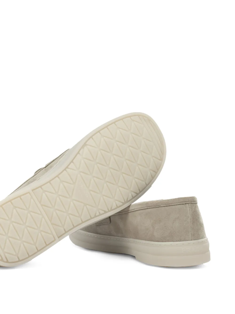 Prada Suède loafers Beige
