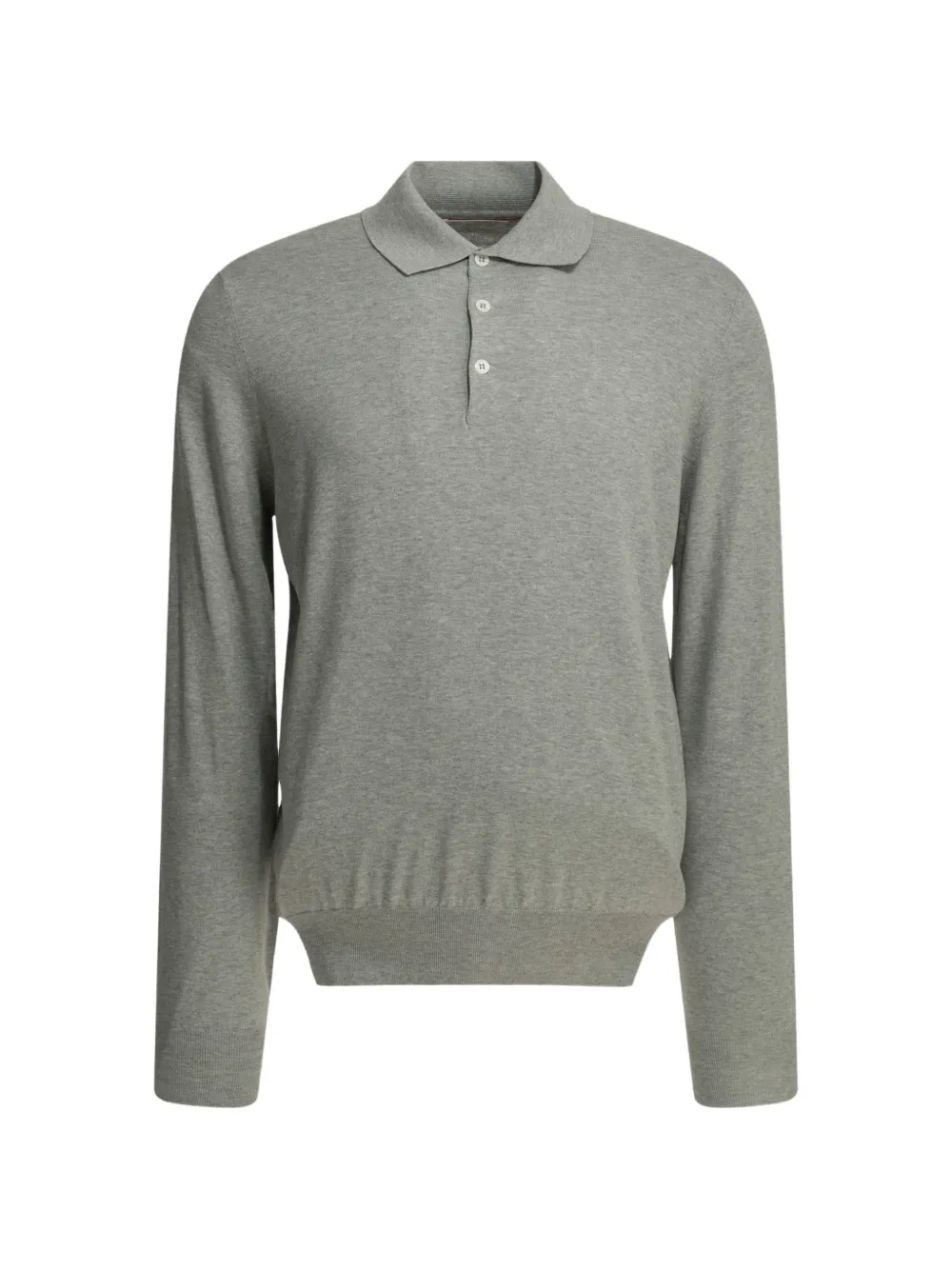 Brunello Cucinelli cotton polo shirt - Grau