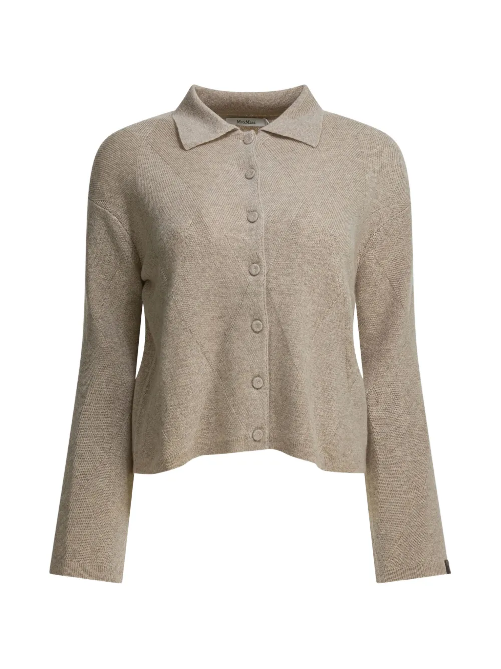 Max Mara long-sleeves cardigan - Toni neutri