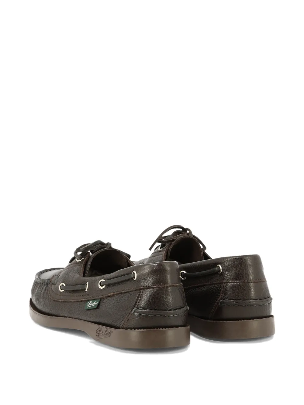 Paraboot Barth leather boat shoes Bruin