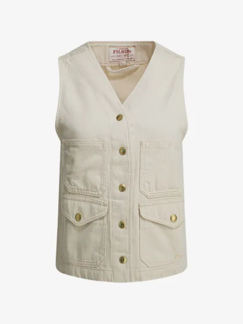Filson Archive Cruiser gilet met meerdere zakken