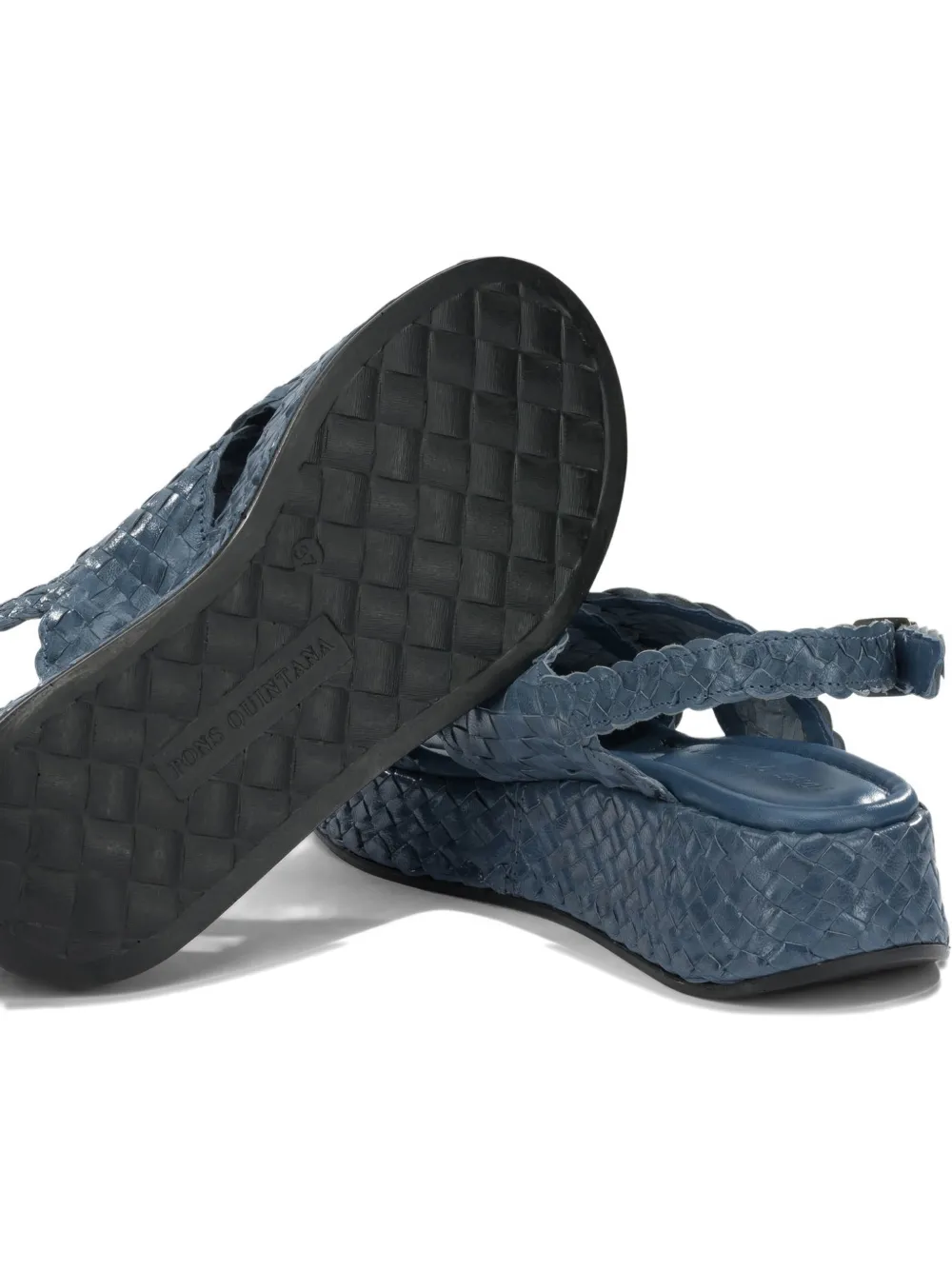 PONS QUINTANA Maui platform sandals Blauw