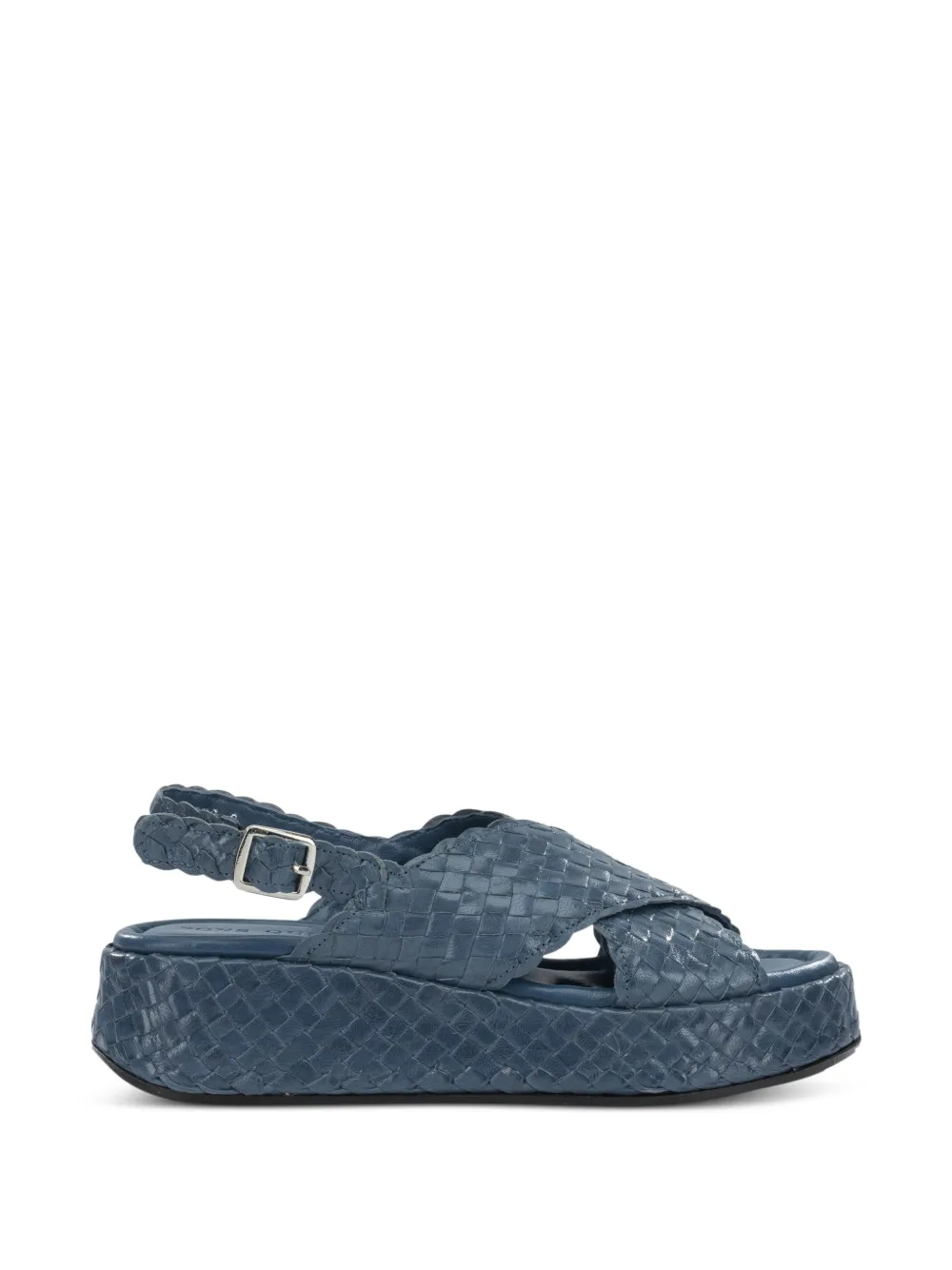 PONS QUINTANA Maui platform sandals Blauw