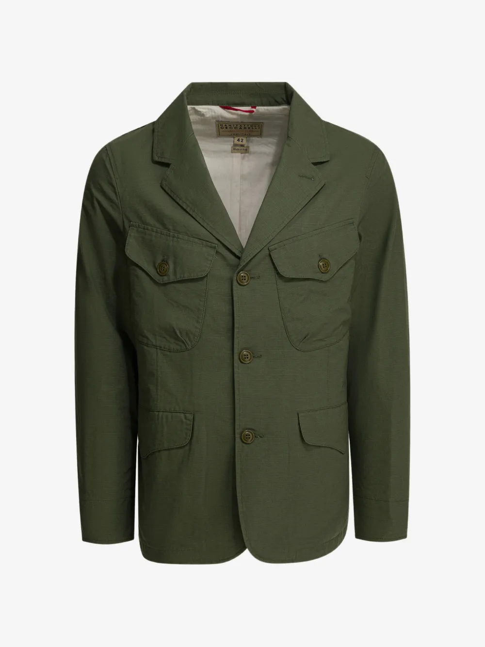 Ceccarelli abrigo con botones | verde | Image 1