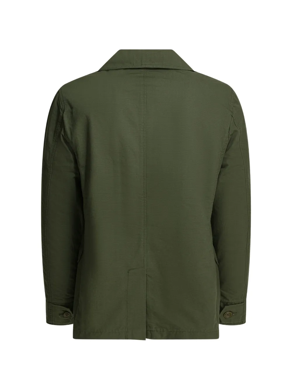 Ceccarelli ripstop button-up coat | Single Breasted Coats