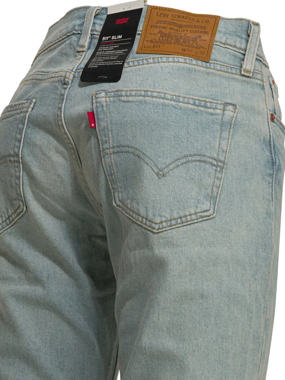 Levi's 511 slim-fit jeans Blauw