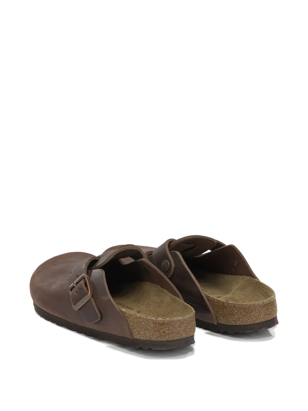 Birkenstock Boston buckle-fastening mules Bruin