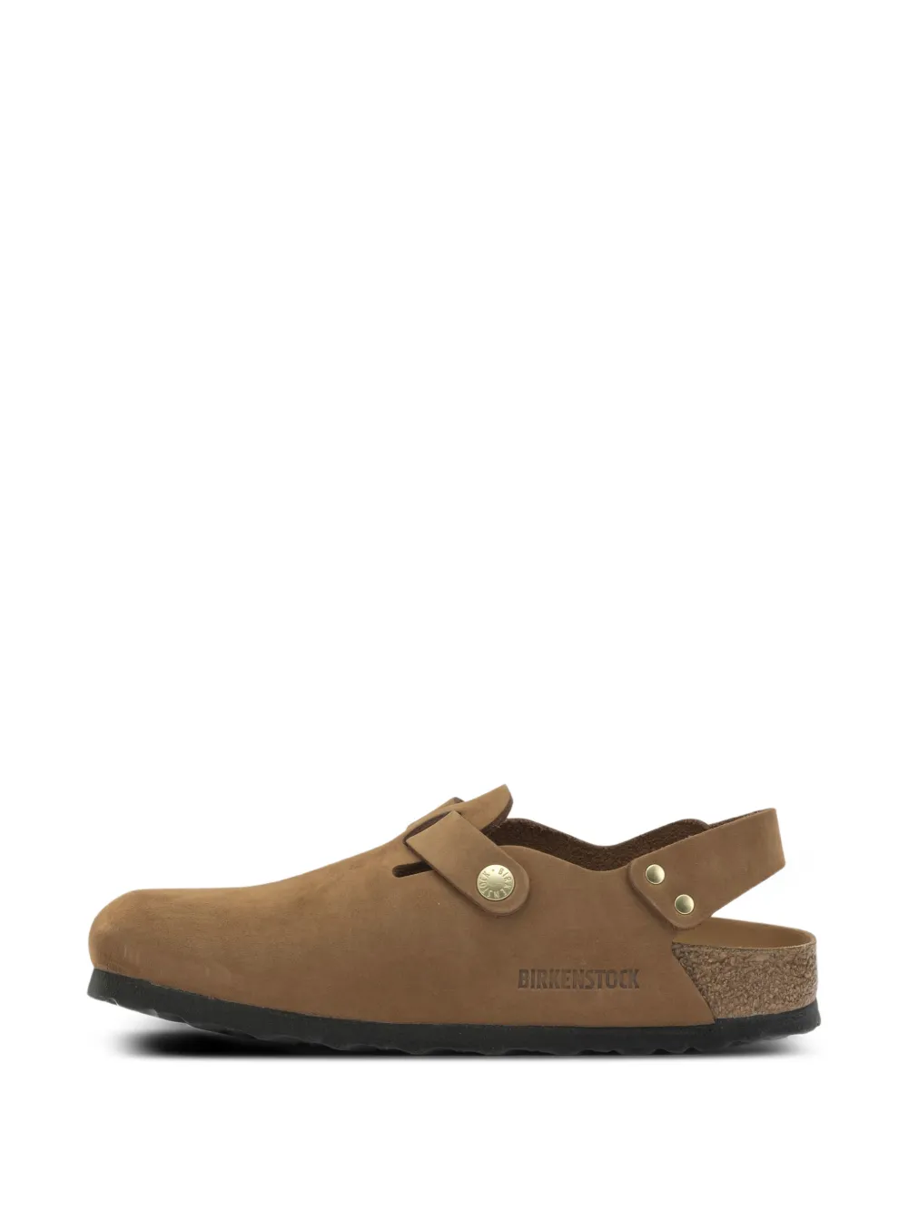 Birkenstock Tokio suède sandalen met gespsluiting Bruin