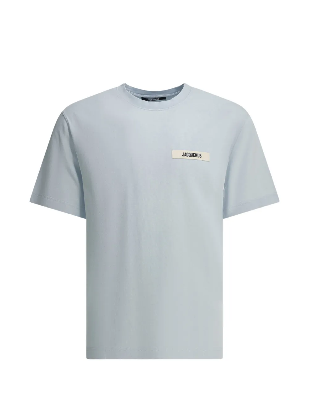 Jacquemus logo-patch T-shirt - Blu