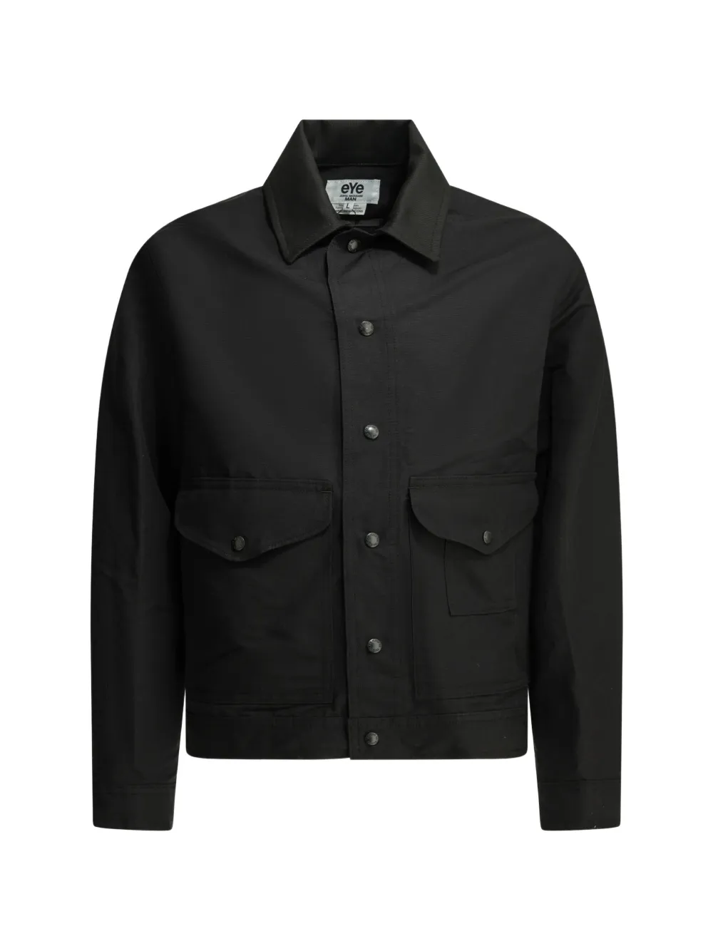 Junya Watanabe MAN flap-pocket overshirt - Nero