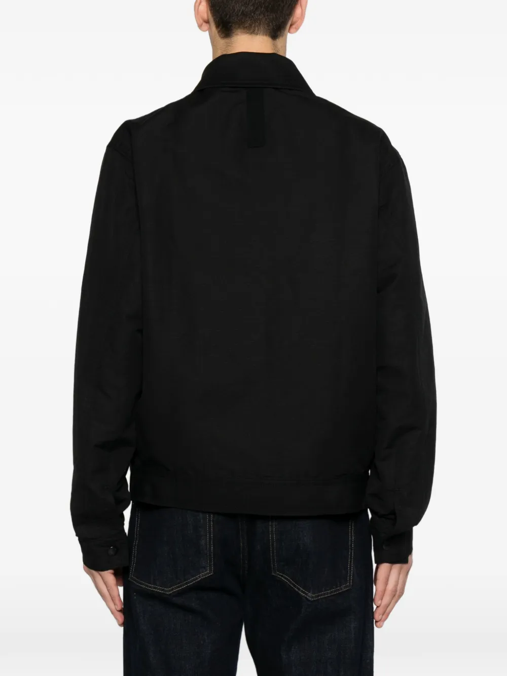 Junya Watanabe MAN Shirtjack met opgestikte zakken Zwart