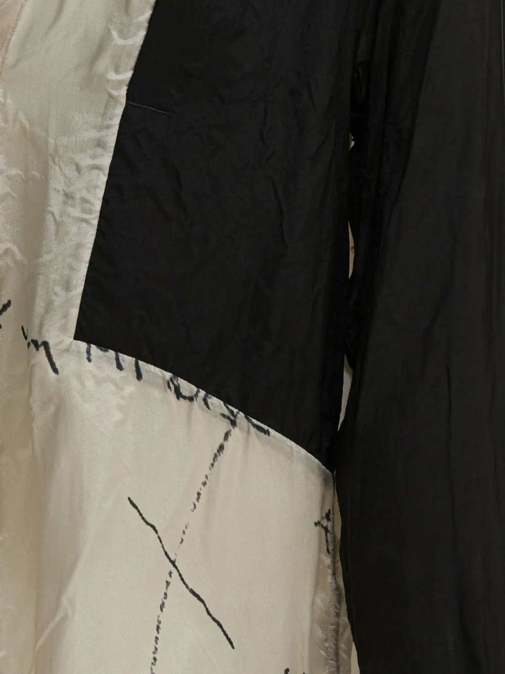 Rick Owens Blouse met print Beige