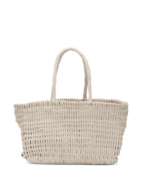 DRAGON DIFFUSION Terrafino woven leather tote bag