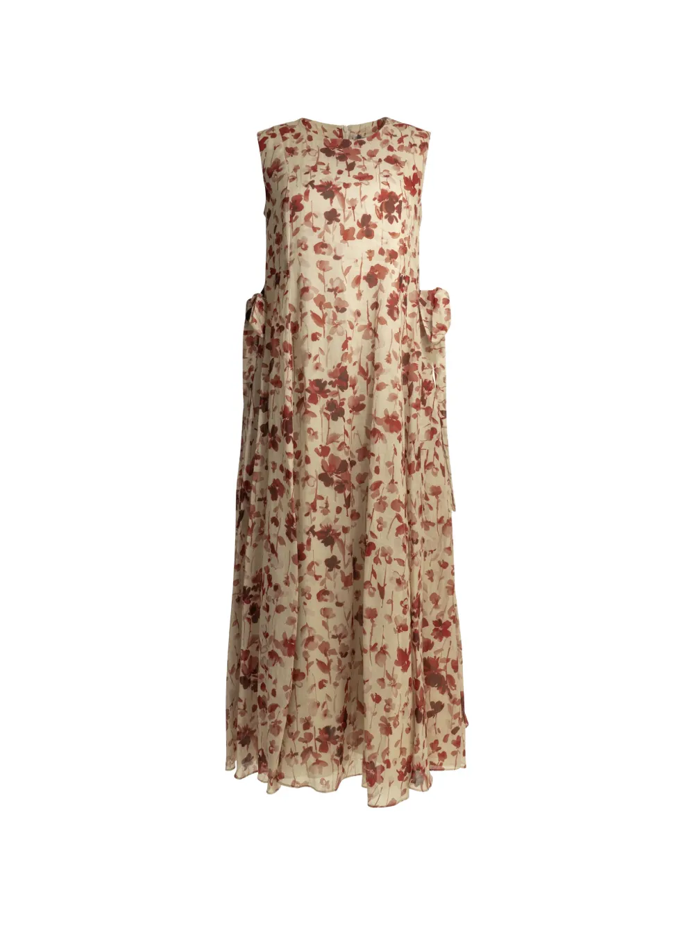 'S Max Mara Alibi floral-print sleeveless midi dress - Rosa