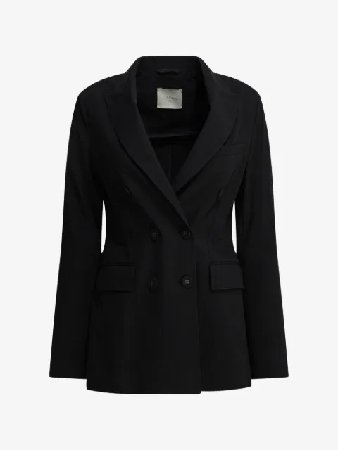 Circolo 1901 double-breasted peaked-lapels coat