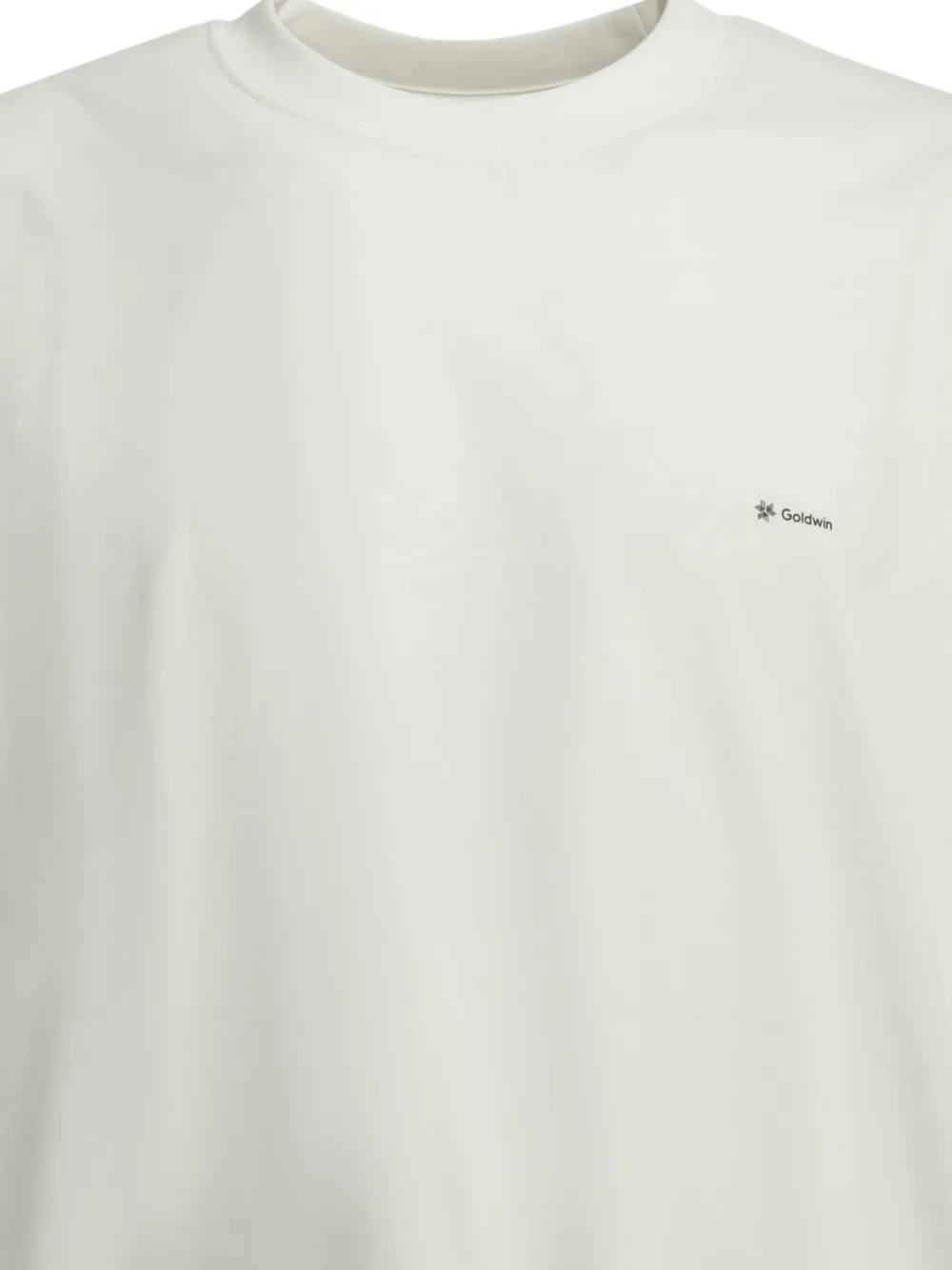 Goldwin T-shirt met logoprint Wit
