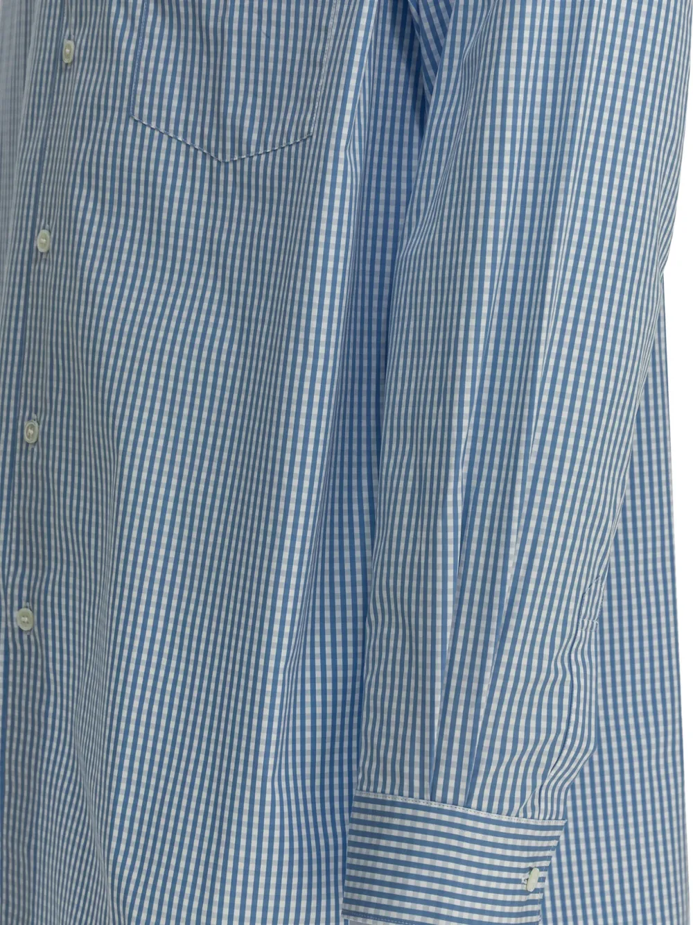 Comme Des Garçons Shirt Geruit overhemd Blauw