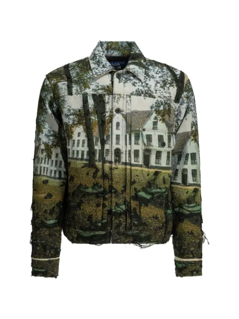 Junya Watanabe MAN Gobelin Weave trucker jacket