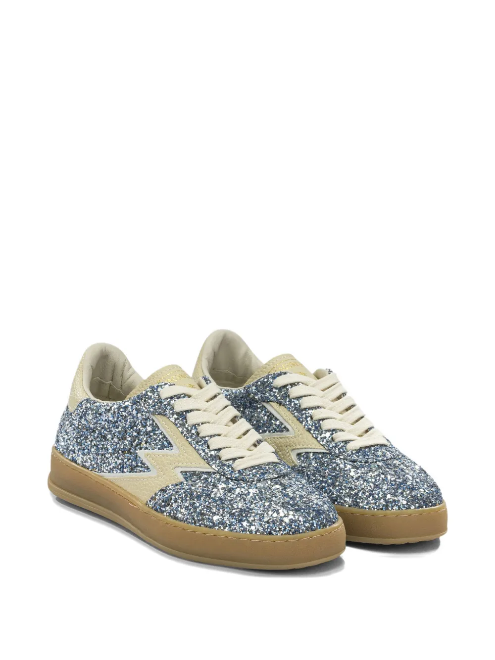 MOA CONCEPT embellished leather sneakers Blauw